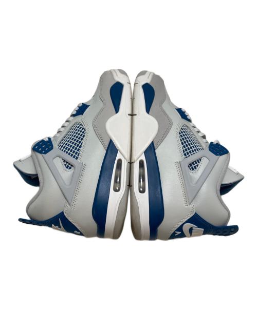 NIKE（ナイキ）NIKE (ナイキ) Air Jordan 4 Retro インダストリアルブルー グレー サイズ:27CMの古着・服飾アイテム
