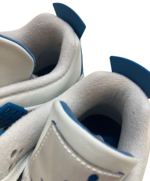 NIKE（ナイキ）NIKE (ナイキ) Air Jordan 4 Retro インダストリアルブルー グレー サイズ:27CMの古着・服飾アイテム