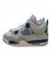 NIKE (ナイキ) Air Jordan 4 Retro インダストリアルブルー グレー サイズ:27CM：15000円