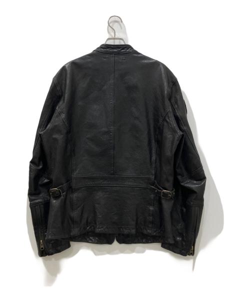 AVIREX（アヴィレックス）AVIREX (アヴィレックス) レザージャケット ブラック サイズ:XLの古着・服飾アイテム