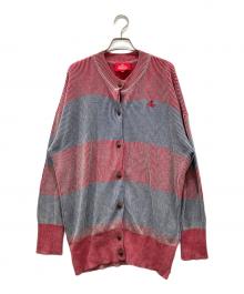Vivienne Westwood（ヴィヴィアンウエストウッド）の古着「カーディガン」｜レッド×ブルー