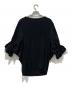 Vivienne Westwood RED LABEL (ヴィヴィアンウエストウッドレッドレーベル) フリルカットソー ブラック サイズ:00(Mサイズ相当、またはゆったりめのワンサイズ)：7000円