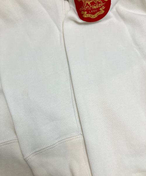 POLO RALPH LAUREN（ポロ・ラルフローレン）POLO RALPH LAUREN (ポロ・ラルフローレン) クルーネックスウェット ホワイト サイズ:Sの古着・服飾アイテム