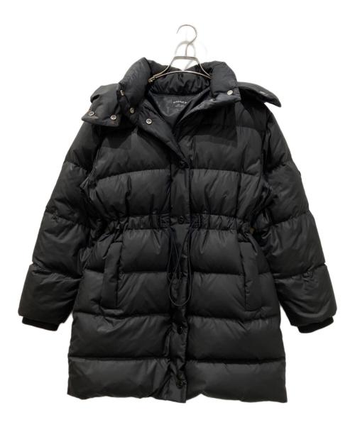 COACH（コーチ）COACH (コーチ) ミッド ダウン パッファー・シアリング コート/ダウンジャケット ブラック サイズ:XSの古着・服飾アイテム