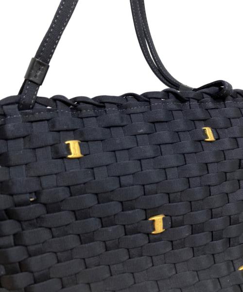 Salvatore Ferragamo（サルヴァトーレ フェラガモ）Salvatore Ferragamo (サルヴァトーレ フェラガモ) ハンドバッグ ブラックの古着・服飾アイテム