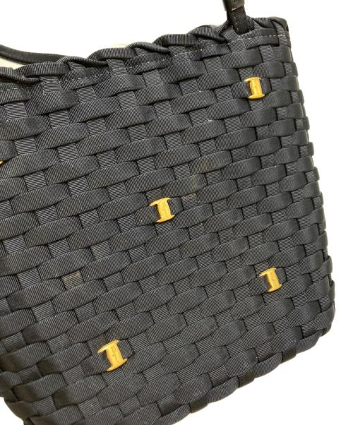 Salvatore Ferragamo（サルヴァトーレ フェラガモ）Salvatore Ferragamo (サルヴァトーレ フェラガモ) ハンドバッグ ブラックの古着・服飾アイテム