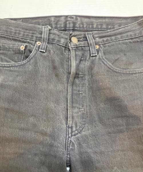 LEVI'S（リーバイス）LEVI'S (リーバイス) 501デニムパンツ ブラック サイズ:78.5cm (W31)の古着・服飾アイテム