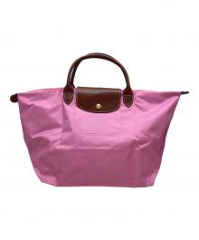 LONGCHAMP（ロンシャン）の古着「トートバッグ」｜ピンク