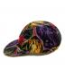 Supreme (シュプリーム) 17FW PAINTED FLORAL CAMP CAP ブラック：7000円