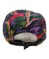 中古・古着 Supreme (シュプリーム) 17FW PAINTED FLORAL CAMP CAP ブラック：7000円