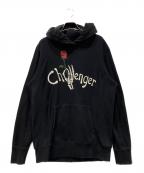 CHALLENGERチャレンジャー）の古着「パーカー」｜ブラック