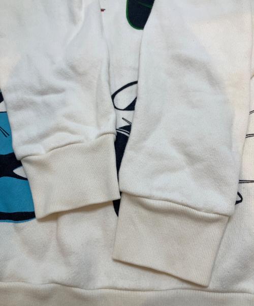 GUCCI（グッチ）GUCCI (グッチ) プリントパーカー ホワイト サイズ:XSの古着・服飾アイテム