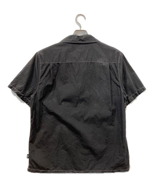 stussy（ステューシー）stussy (ステューシー) パンサーオープンカラーシャツ ブラック サイズ:Mの古着・服飾アイテム