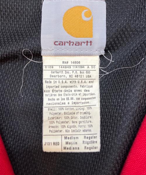 CarHartt（カーハート）CarHartt (カーハート) Active Jacket レッド サイズ:Mの古着・服飾アイテム