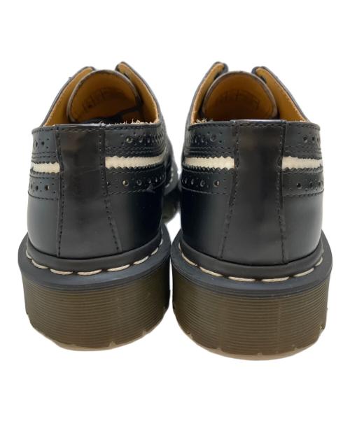 Dr.Martens（ドクターマーチン）Dr.Martens (ドクターマーチン) ドレスシューズ ブラック×ホワイト サイズ:UK6(25CM相当)の古着・服飾アイテム