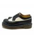Dr.Martens (ドクターマーチン) ドレスシューズ ブラック×ホワイト サイズ:UK6(25CM相当)：9000円