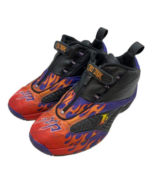 REEBOK（リーボック）REEBOK (リーボック) ANSWER IV ブラック×パープル サイズ:UK8.5(27.5CM)の古着・服飾アイテム