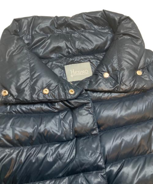 HERNO（ヘルノ）HERNO (ヘルノ) ダウンジャケット ネイビー サイズ:キッズ14A(レディースS〜M)の古着・服飾アイテム