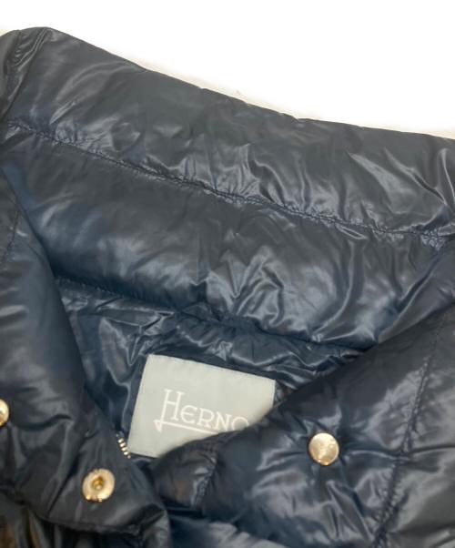 HERNO（ヘルノ）HERNO (ヘルノ) ダウンジャケット ネイビー サイズ:キッズ14A(レディースS〜M)の古着・服飾アイテム