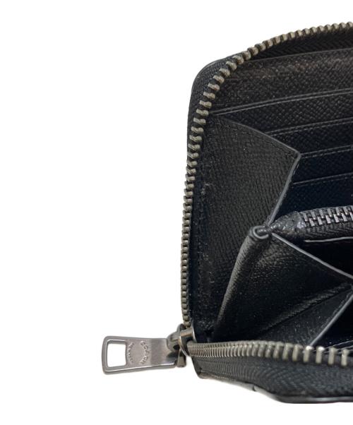 COACH（コーチ）COACH (コーチ) デボスド シグネチャー ラウンドファスナー長財布 ブラック サイズ:表記なしの古着・服飾アイテム