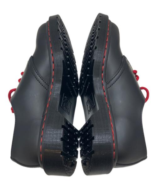 Dr.Martens（ドクターマーチン）Dr.Martens (ドクターマーチン) レッドステッチ3ホールシューズ ブラック サイズ:UK5(24CM)の古着・服飾アイテム