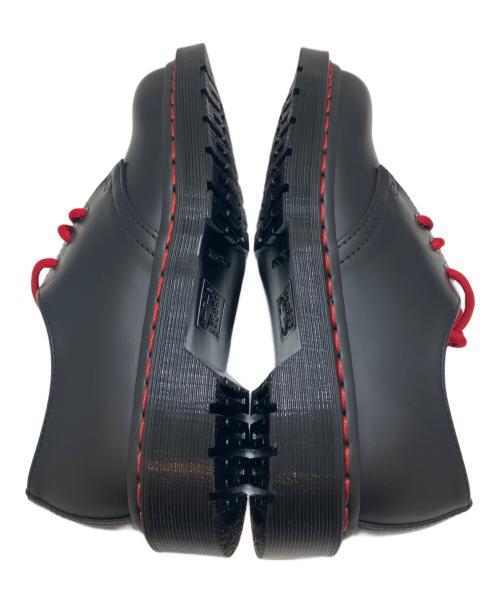 Dr.Martens（ドクターマーチン）Dr.Martens (ドクターマーチン) レッドステッチ3ホールシューズ ブラック サイズ:UK5(24CM)の古着・服飾アイテム