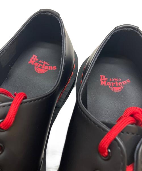 Dr.Martens（ドクターマーチン）Dr.Martens (ドクターマーチン) レッドステッチ3ホールシューズ ブラック サイズ:UK5(24CM)の古着・服飾アイテム