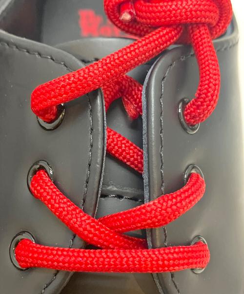 Dr.Martens（ドクターマーチン）Dr.Martens (ドクターマーチン) レッドステッチ3ホールシューズ ブラック サイズ:UK5(24CM)の古着・服飾アイテム
