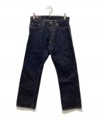 MOMOTARO JEANS桃太郎ジーンズ）の古着「15.7oz 出陣 スリムストレートデニム」｜インディゴ