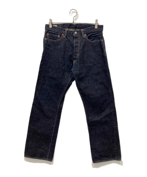 MOMOTARO JEANS（桃太郎ジーンズ）MOMOTARO JEANS (桃太郎ジーンズ) 15.7oz 出陣 スリムストレートデニム インディゴ サイズ:78.5cm (W31)の古着・服飾アイテム