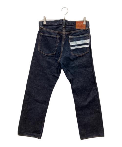 MOMOTARO JEANS（桃太郎ジーンズ）MOMOTARO JEANS (桃太郎ジーンズ) 15.7oz 出陣 スリムストレートデニム インディゴ サイズ:78.5cm (W31)の古着・服飾アイテム