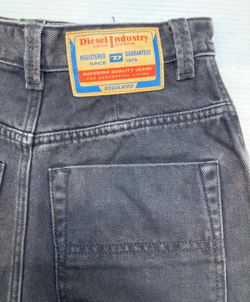 DIESEL（ディーゼル）DIESEL (ディーゼル) デニムロングスカート ブラック サイズ: 63.5cm (W25の古着・服飾アイテム