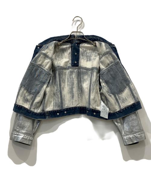 DIESEL（ディーゼル）DIESEL (ディーゼル) デニムジャケット インディゴ サイズ:XXSの古着・服飾アイテム