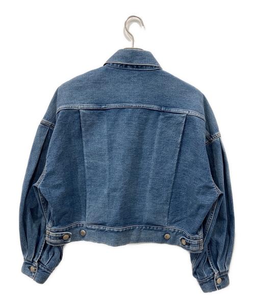 HYKE（ハイク）HYKE (ハイク) BALLOON SLEEVE DENIM JACKET TYPE2 インディゴ サイズ:Sの古着・服飾アイテム