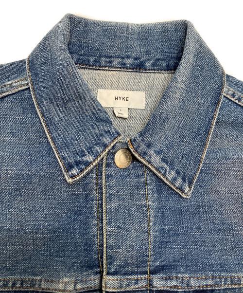 HYKE（ハイク）HYKE (ハイク) BALLOON SLEEVE DENIM JACKET TYPE2 インディゴ サイズ:Sの古着・服飾アイテム