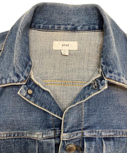 HYKE（ハイク）HYKE (ハイク) BALLOON SLEEVE DENIM JACKET TYPE2 インディゴ サイズ:Sの古着・服飾アイテム
