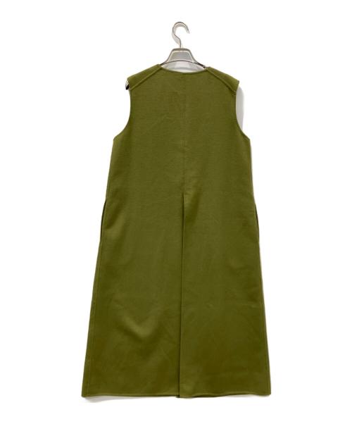 LE PHIL（ル フィル）LE PHIL (ル フィル) ノースリーブワンピース グリーン サイズ:FREEの古着・服飾アイテム
