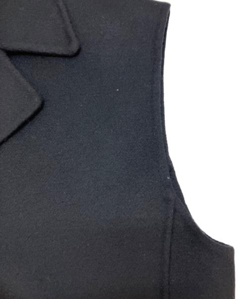 SPORT MAX（スポーツマックス）SPORT MAX (スポーツマックス) ロングジレ ブラック サイズ:Mの古着・服飾アイテム
