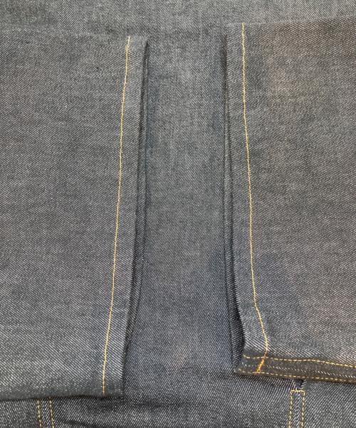 cygne（シーニュ）cygne (シーニュ) デニムタックワンピース Yvette インディゴ サイズ:FREEの古着・服飾アイテム