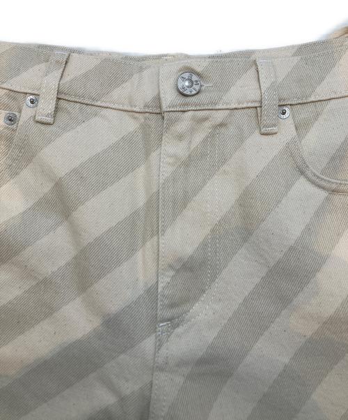 MARNI（マルニ）MARNI (マルニ) ストライプパンツ ベージュ サイズ:Ⅼの古着・服飾アイテム