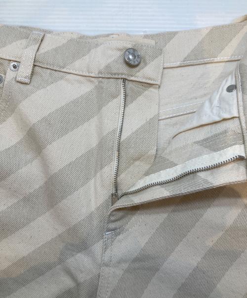 MARNI（マルニ）MARNI (マルニ) ストライプパンツ ベージュ サイズ:Ⅼの古着・服飾アイテム