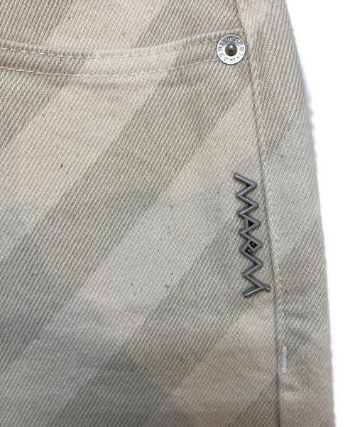 MARNI（マルニ）MARNI (マルニ) ストライプパンツ ベージュ サイズ:Ⅼの古着・服飾アイテム