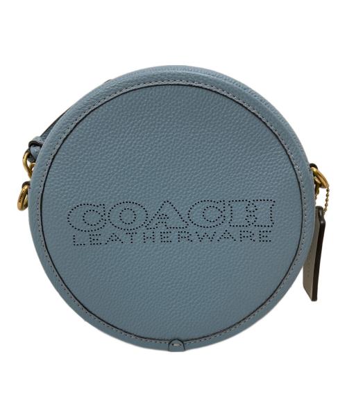 COACH（コーチ）COACH (コーチ) キア サークル バッグ カラーブロック ブルーの古着・服飾アイテム