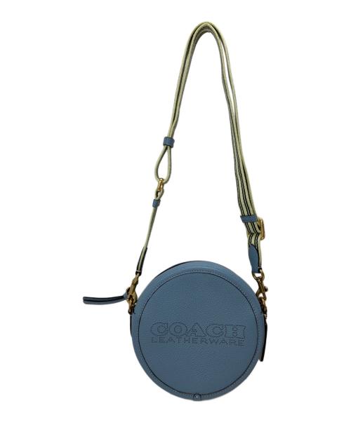 COACH（コーチ）COACH (コーチ) キア サークル バッグ カラーブロック ブルーの古着・服飾アイテム