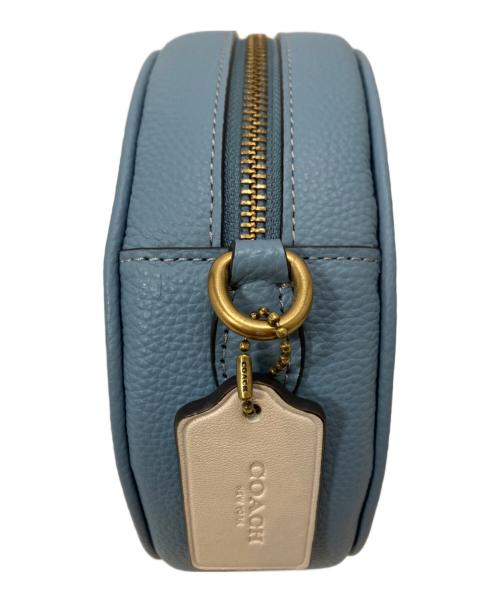 COACH（コーチ）COACH (コーチ) キア サークル バッグ カラーブロック ブルーの古着・服飾アイテム