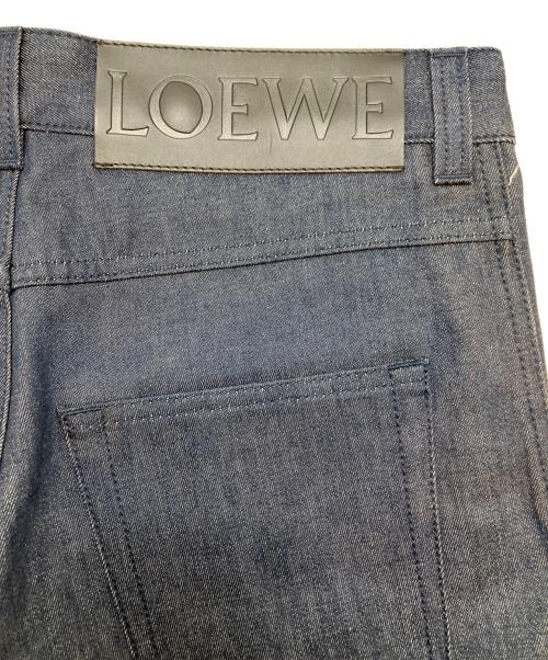 LOEWE（ロエベ）LOEWE (ロエベ) フィッシャーマン デニムパンツ インディゴ サイズ:Sの古着・服飾アイテム
