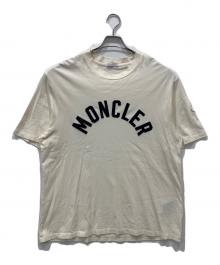 MONCLER（モンクレール）の古着「半袖Tシャツ」｜アイボリー