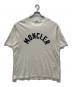 MONCLER（モンクレール）の古着「半袖Tシャツ」｜アイボリー