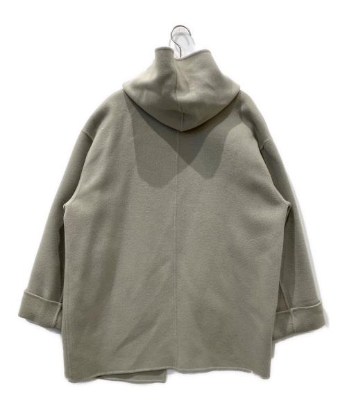 ARPEGE STORY（アルページュストーリー）Arpege story (アルページュストーリー) フードリバーコート グレー サイズ:2の古着・服飾アイテム