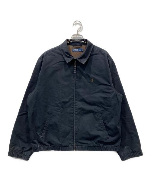 POLO RALPH LAUREN（ポロ・ラルフローレン）POLO RALPH LAUREN (ポロ・ラルフローレン) スイングトップ ブラック サイズ:XLの古着・服飾アイテム